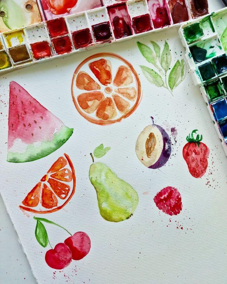 Summer fruit composition
