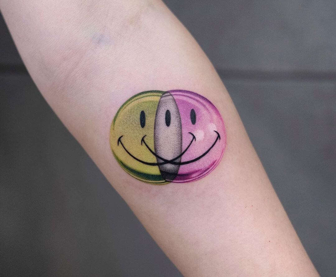 Cross Eyed Smiley Face Tattoo A Simple Guide to Get One and Make