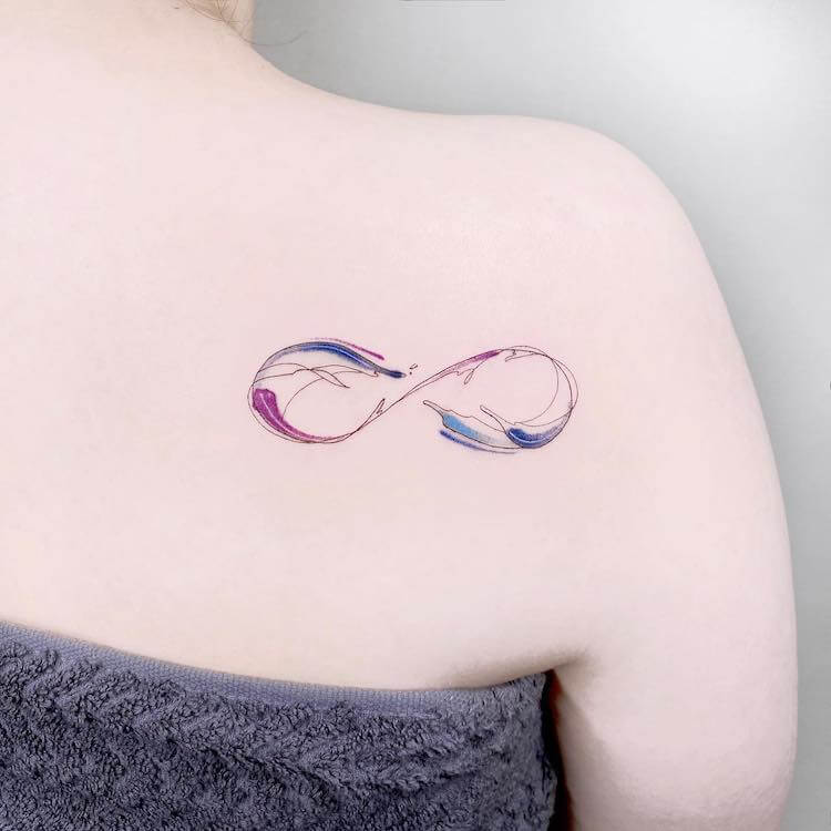 30 Unique and Inspiring Infinity Tattoo for Girls  Tikli