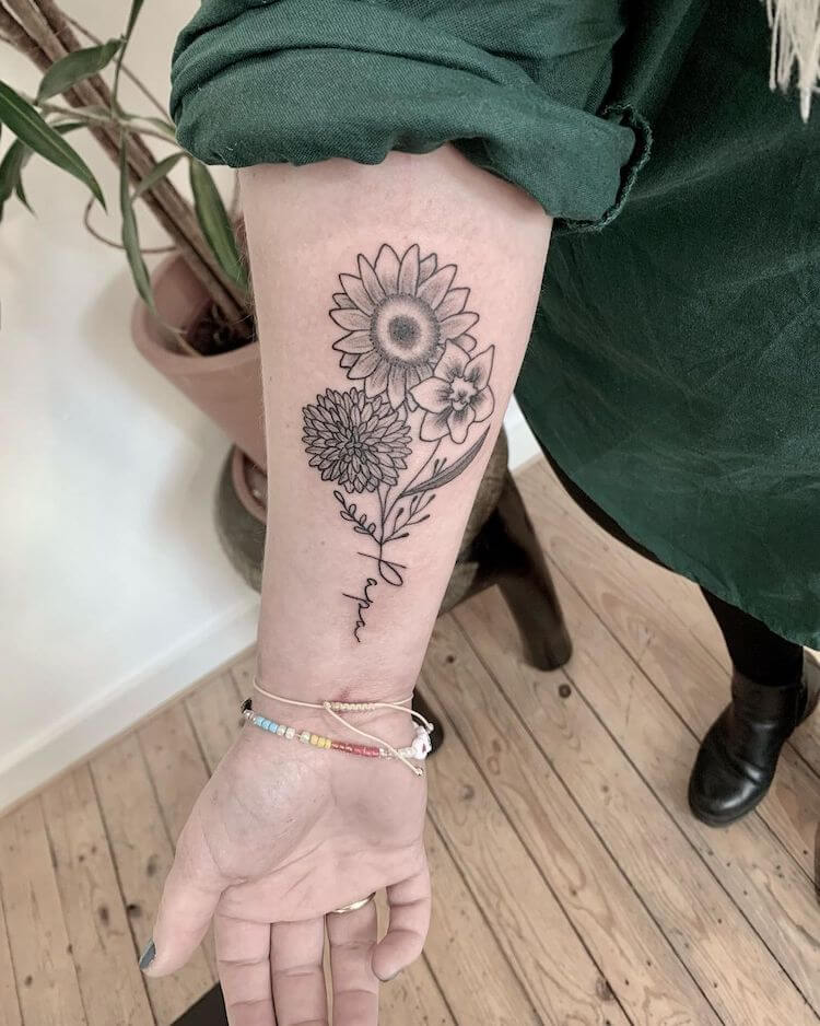 135 Sunflower Tattoo Ideas  Best Rated Designs in 2022  Next Luxury