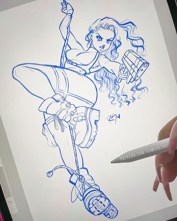  How to Draw Action Poses