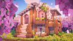 Minecraft Cherry Blossom Builds - Mom's Got the Stuff