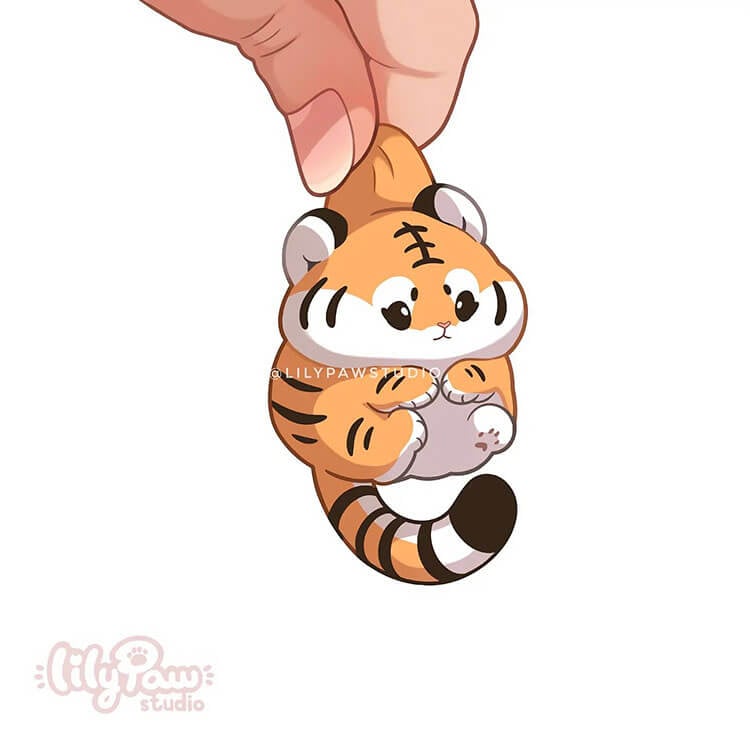 Baby Tiger Drawing