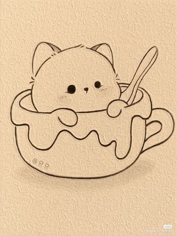 Cat in a Mug