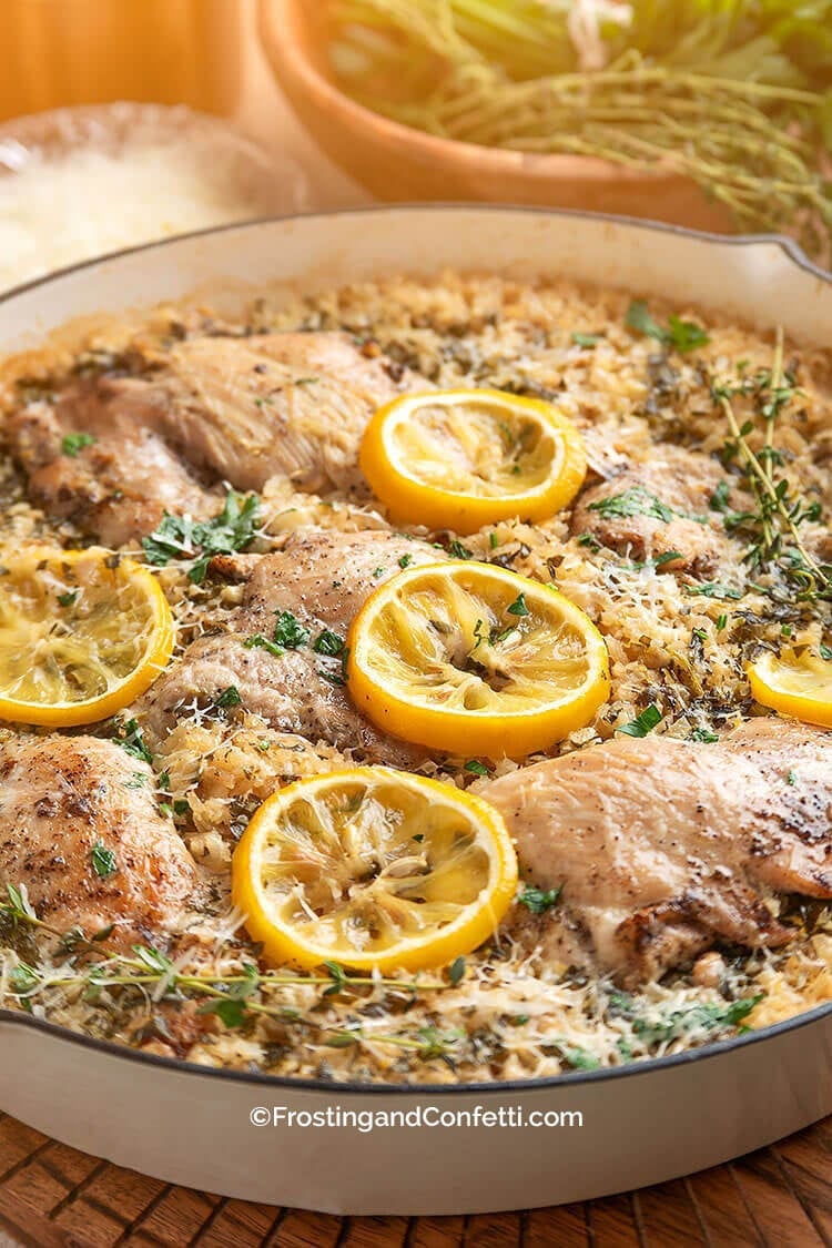Herbed Lemon Chicken and Rice