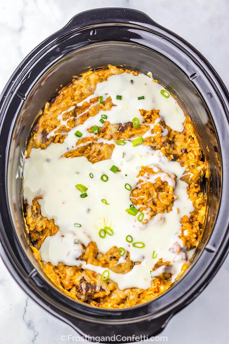 Queso Steak and Rice