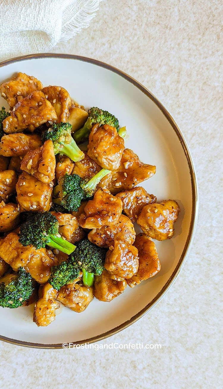 Honey Garlic Chicken with Broccoli