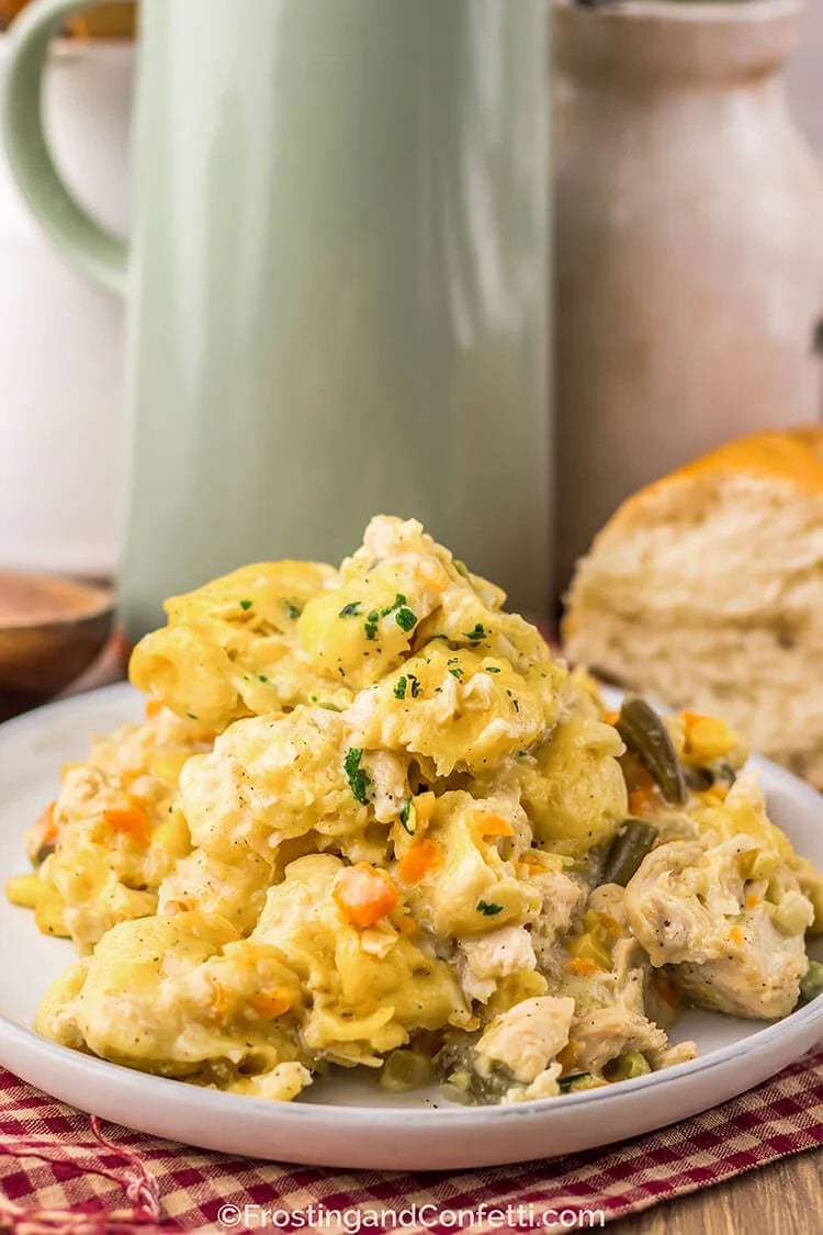 Chicken and Dumplings Pot Pie
